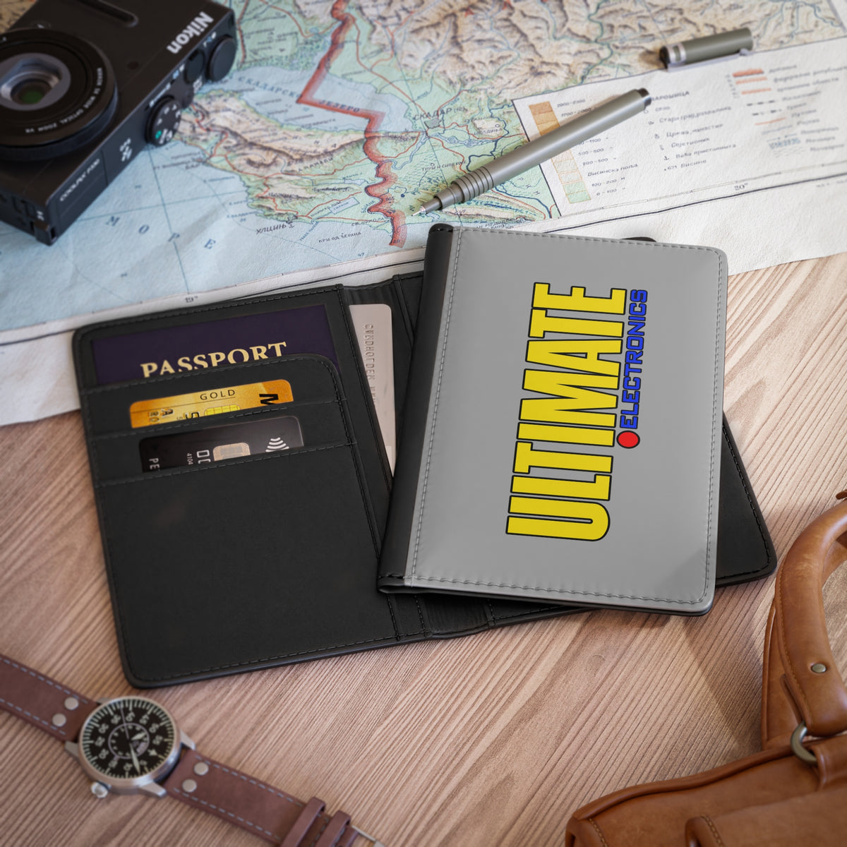 Ultimate Electronics Passport Cover