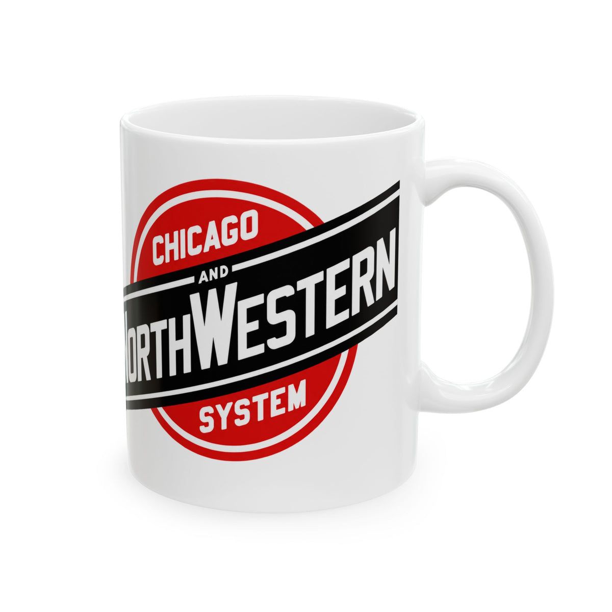 Chicago and North Western Railway Ceramic Coffee Mug