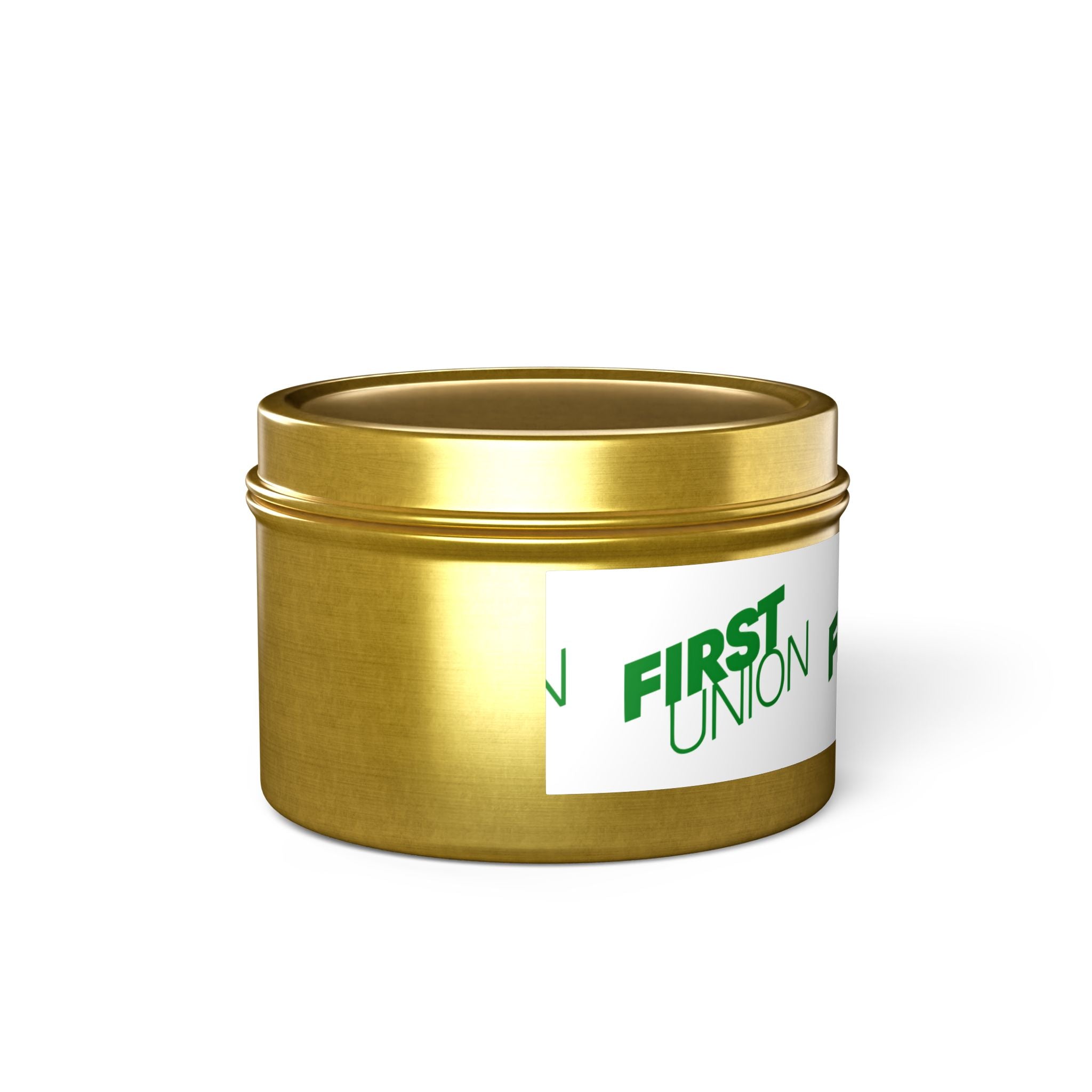 First Union Tin Candle