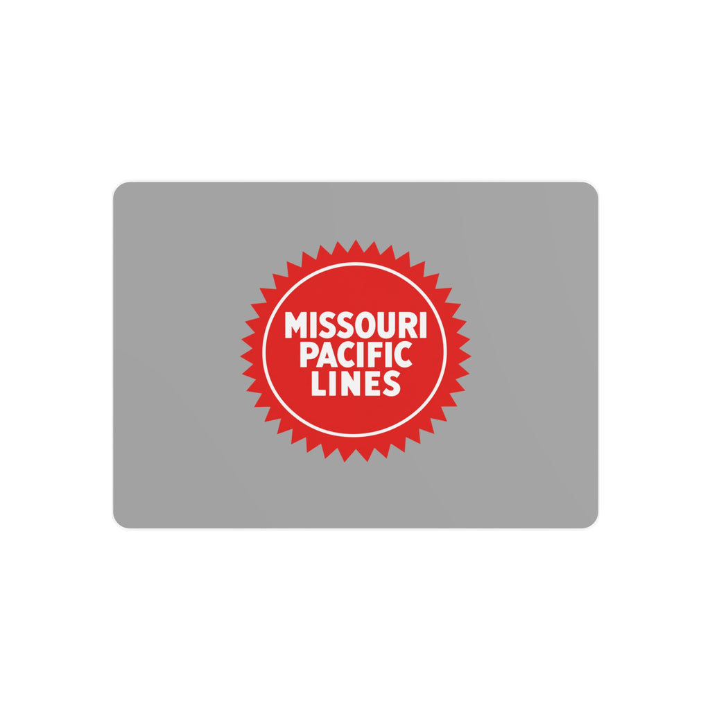 Missouri Pacific Railroad Metal Sign