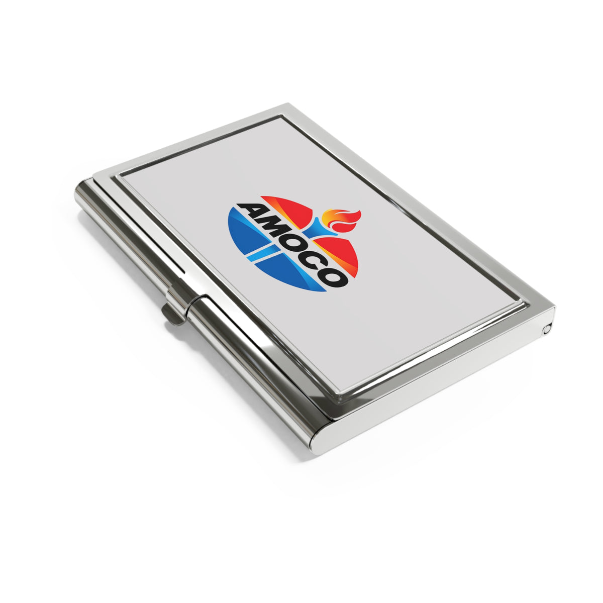 Amoco Metal Business Card Holder