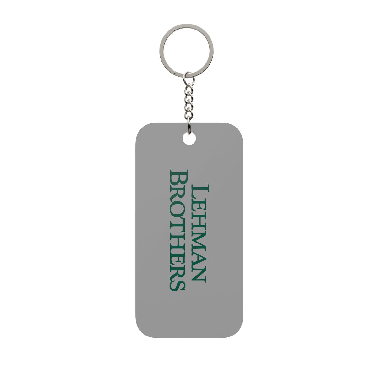 Lehman Brothers Double-Sided Keychain Charm