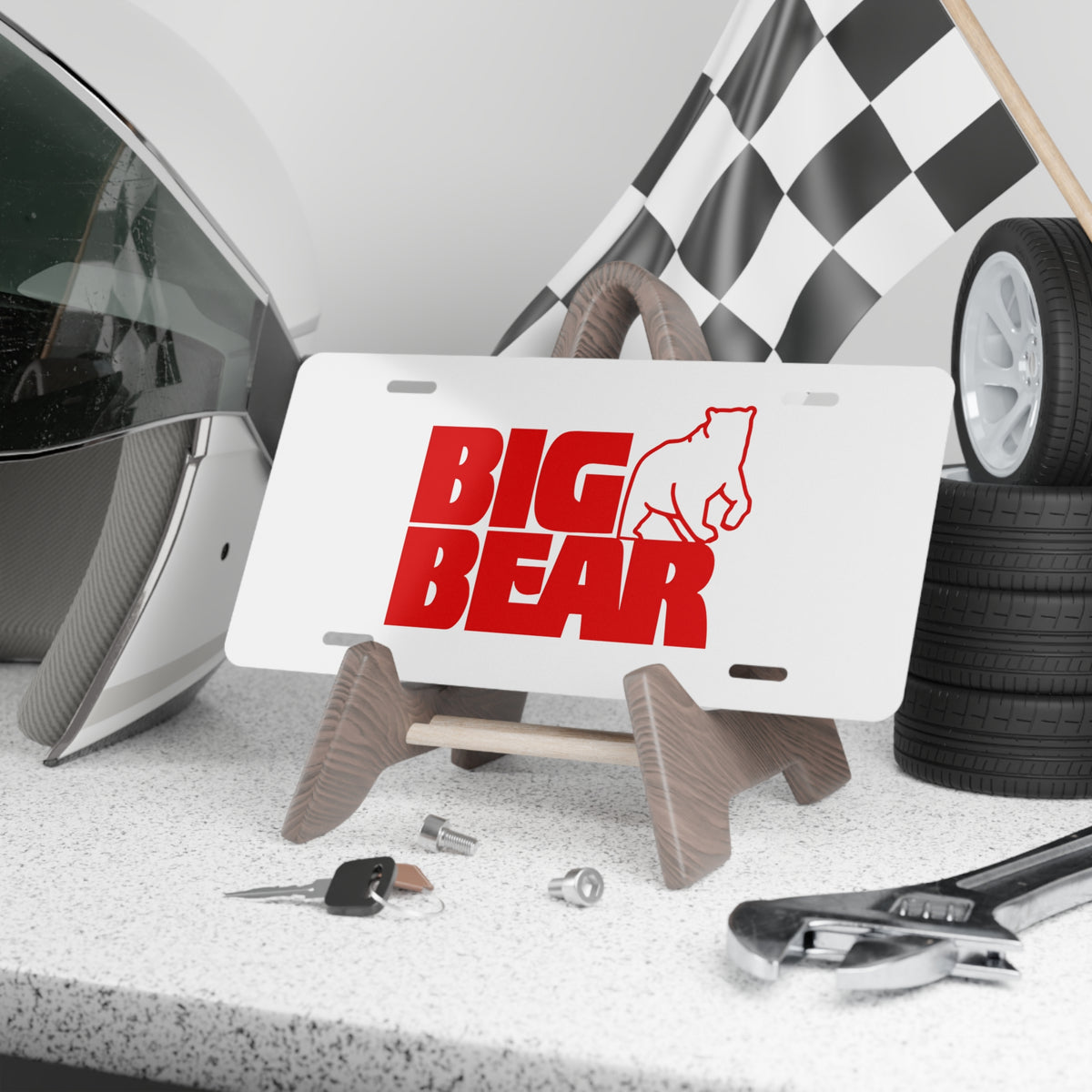 Big Bear Stores Vanity License Plate
