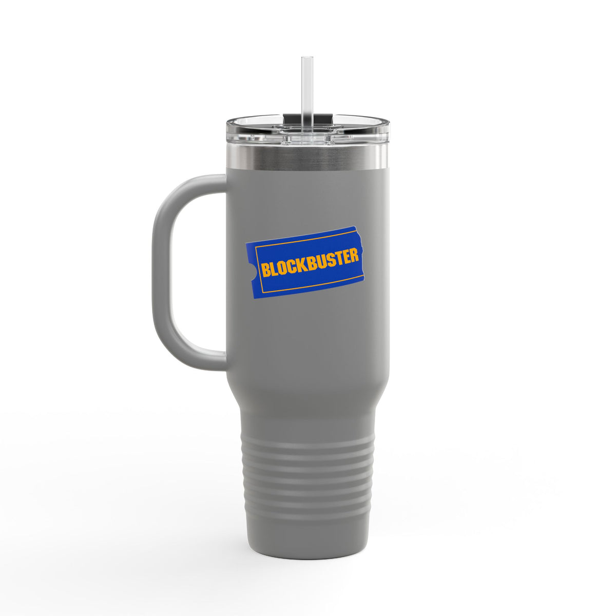 Blockbuster Video 40oz Insulated Travel Mug Stainless Tumbler