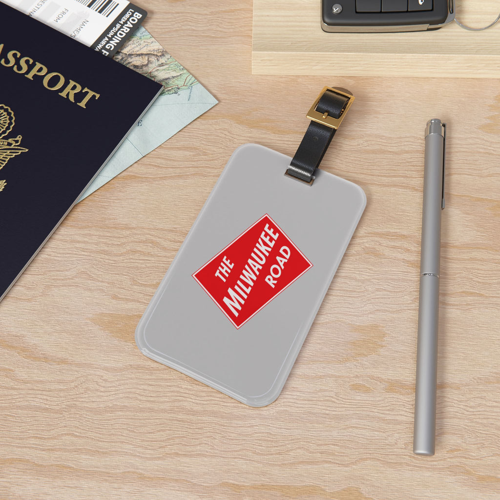 Chicago Milwaukee St. Paul and Pacific Railroad Luggage Tag