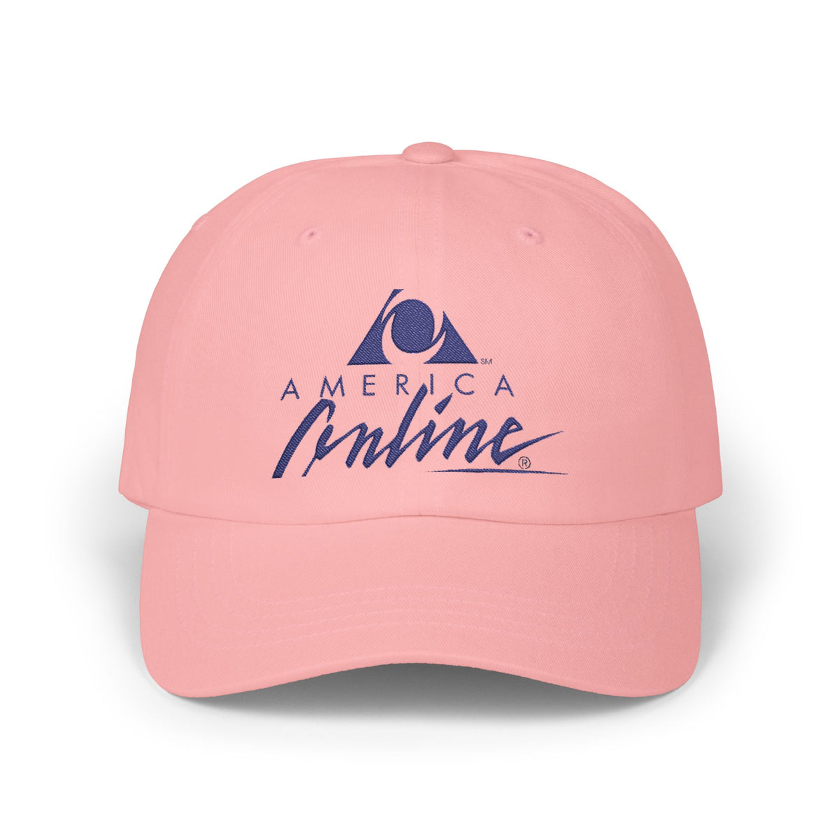 America Online (AOL) Embroidered Dad Cap Hat