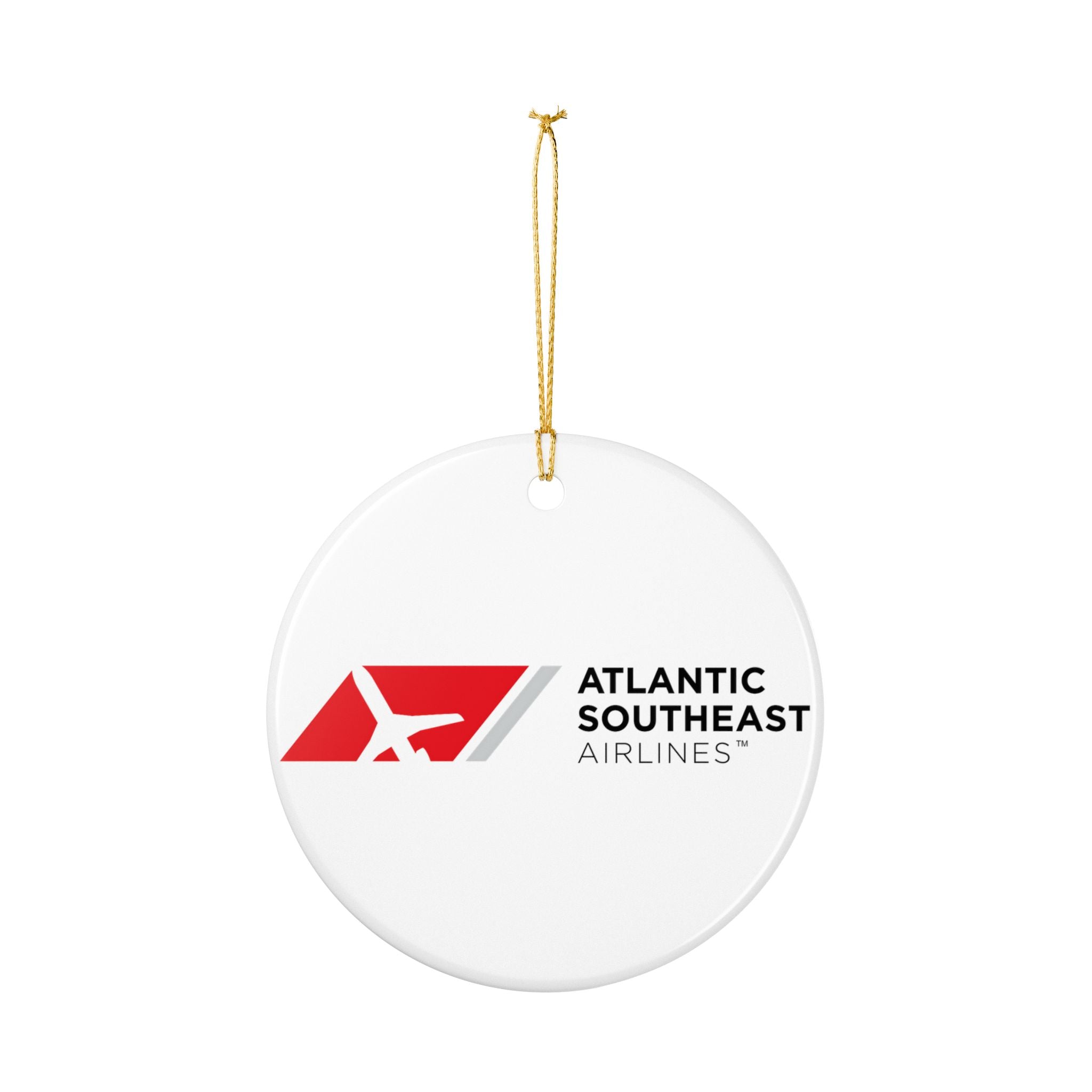 Atlantic Southeast Airlines Ceramic Ornament