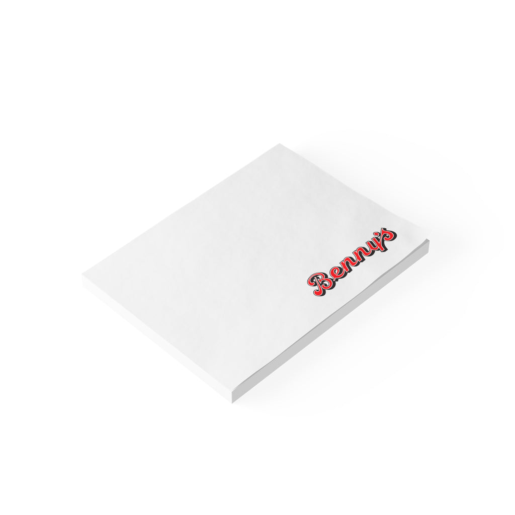 Benny's Sticky Post-it Note Pad