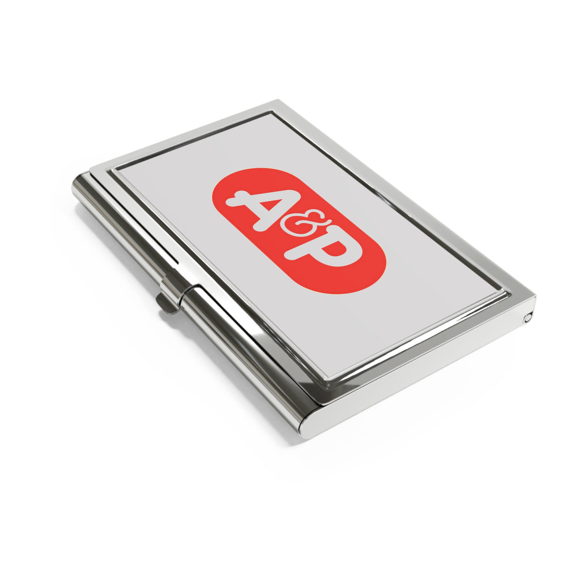 The Great Atlantic & Pacific Tea Company (A&P) Metal Business Card Holder