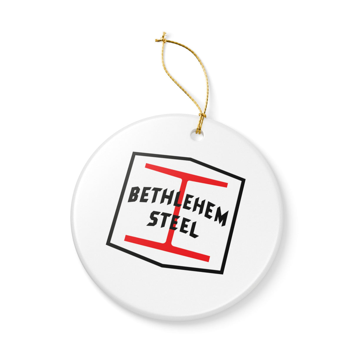 Bethlehem Steel Ceramic Ornament