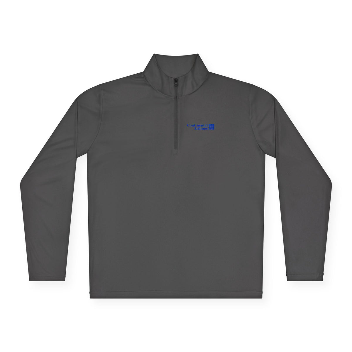 Continental Airlines Unisex Quarter Zip Pullover