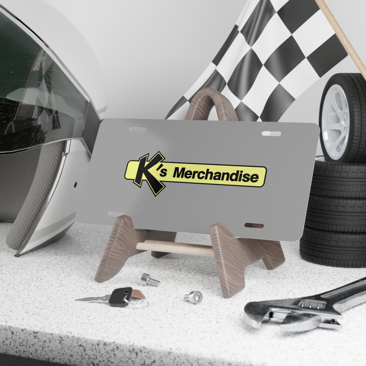 K's Merchandise Mart Vanity License Plate