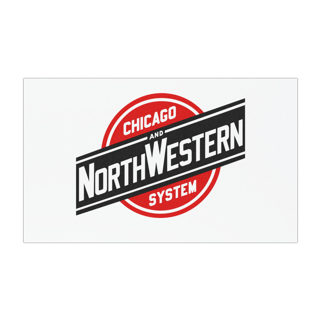 Chicago and North Western Railway Car Magnet