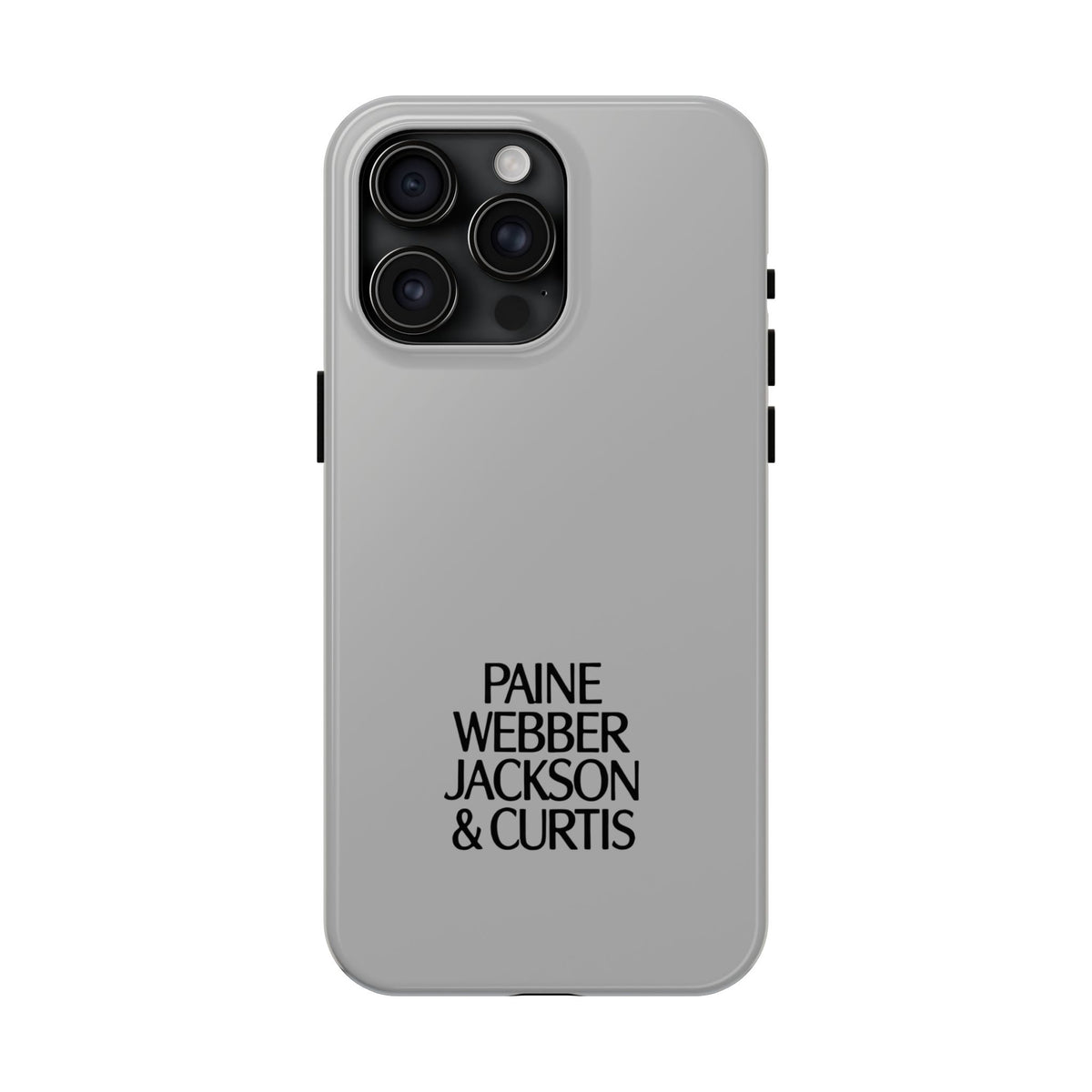 Paine Webber Jackson & Curtis Tough Phone Case