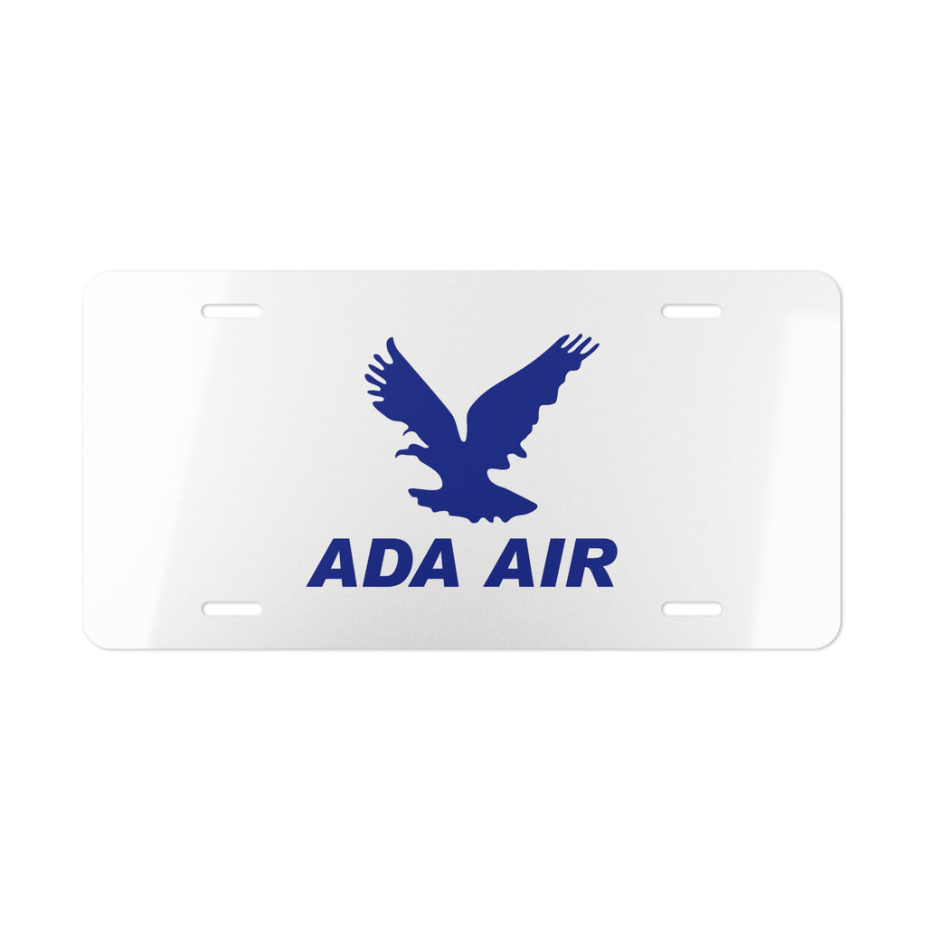 Ada Air Vanity License Plate