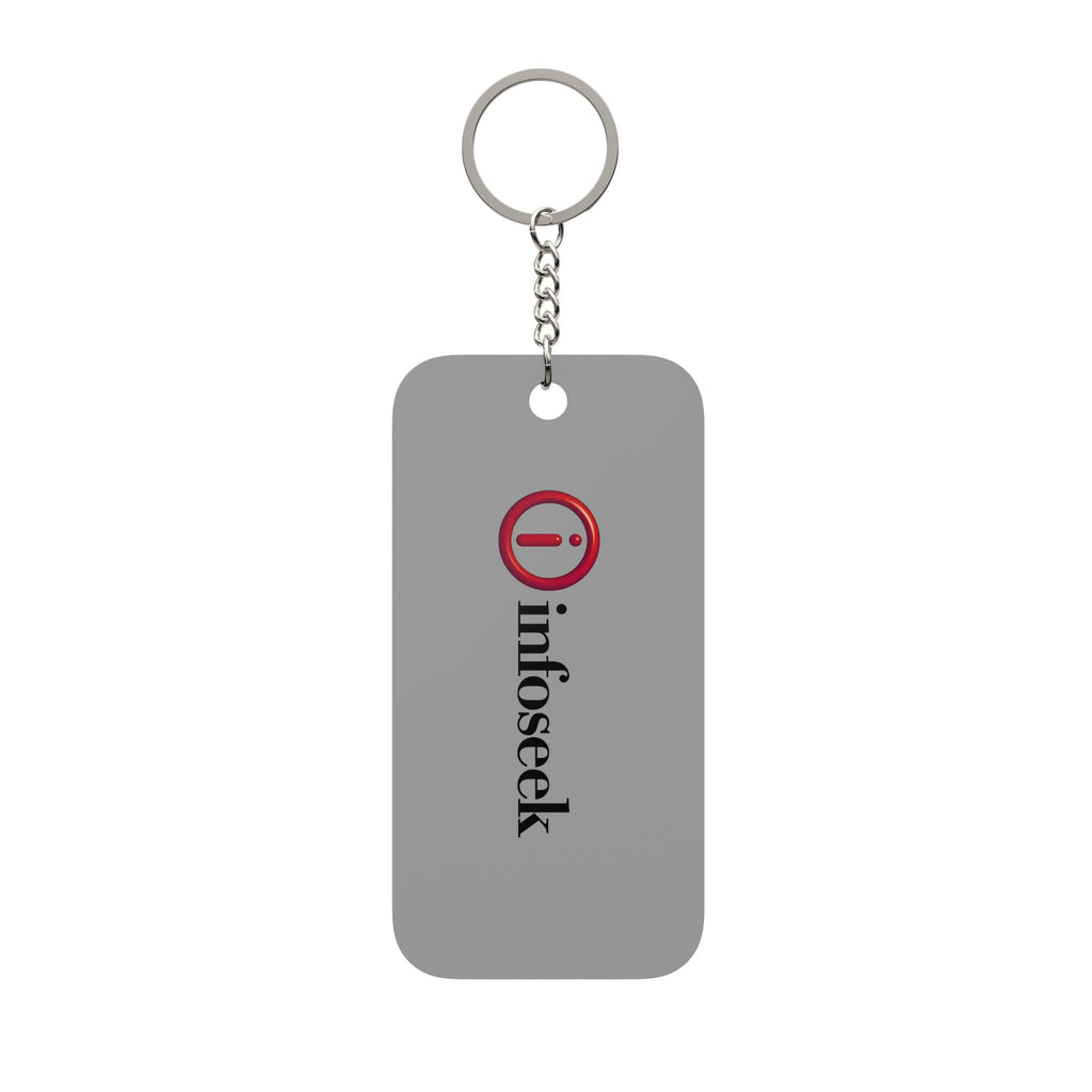 Infoseek Double-Sided Keychain Charm