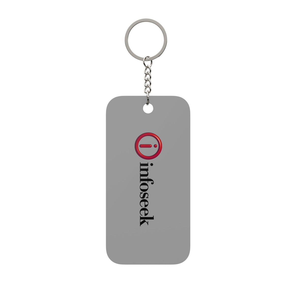 Infoseek Double-Sided Keychain Charm