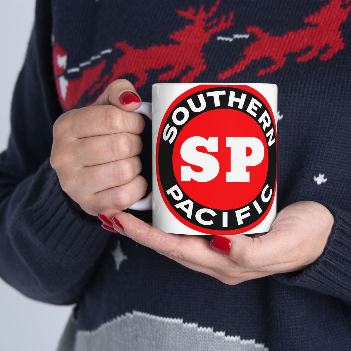 Southern Pacific Railroad Ceramic Coffee Mug