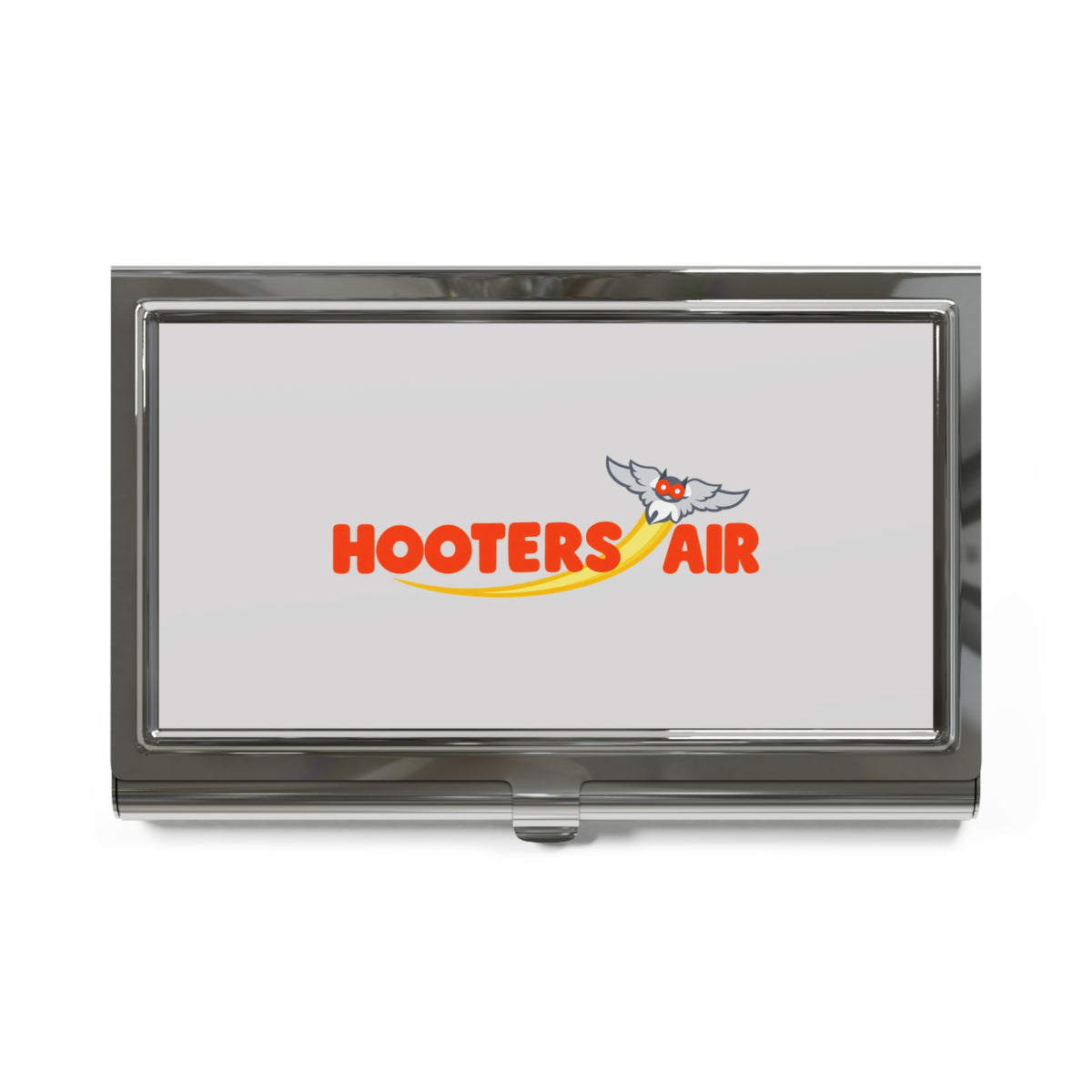 Hooters Air Metal Business Card Holder