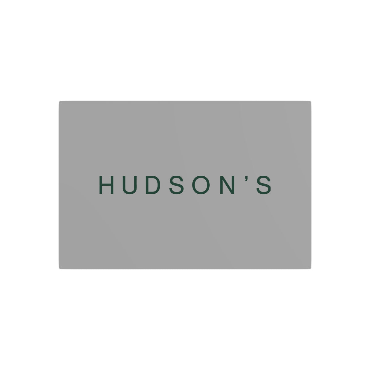 Hudson's Metal Sign