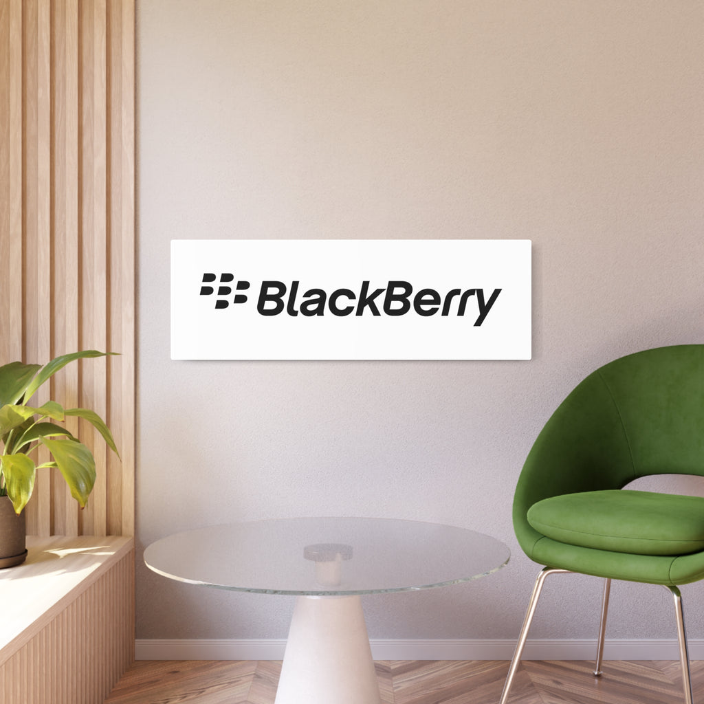 BlackBerry Metal Sign