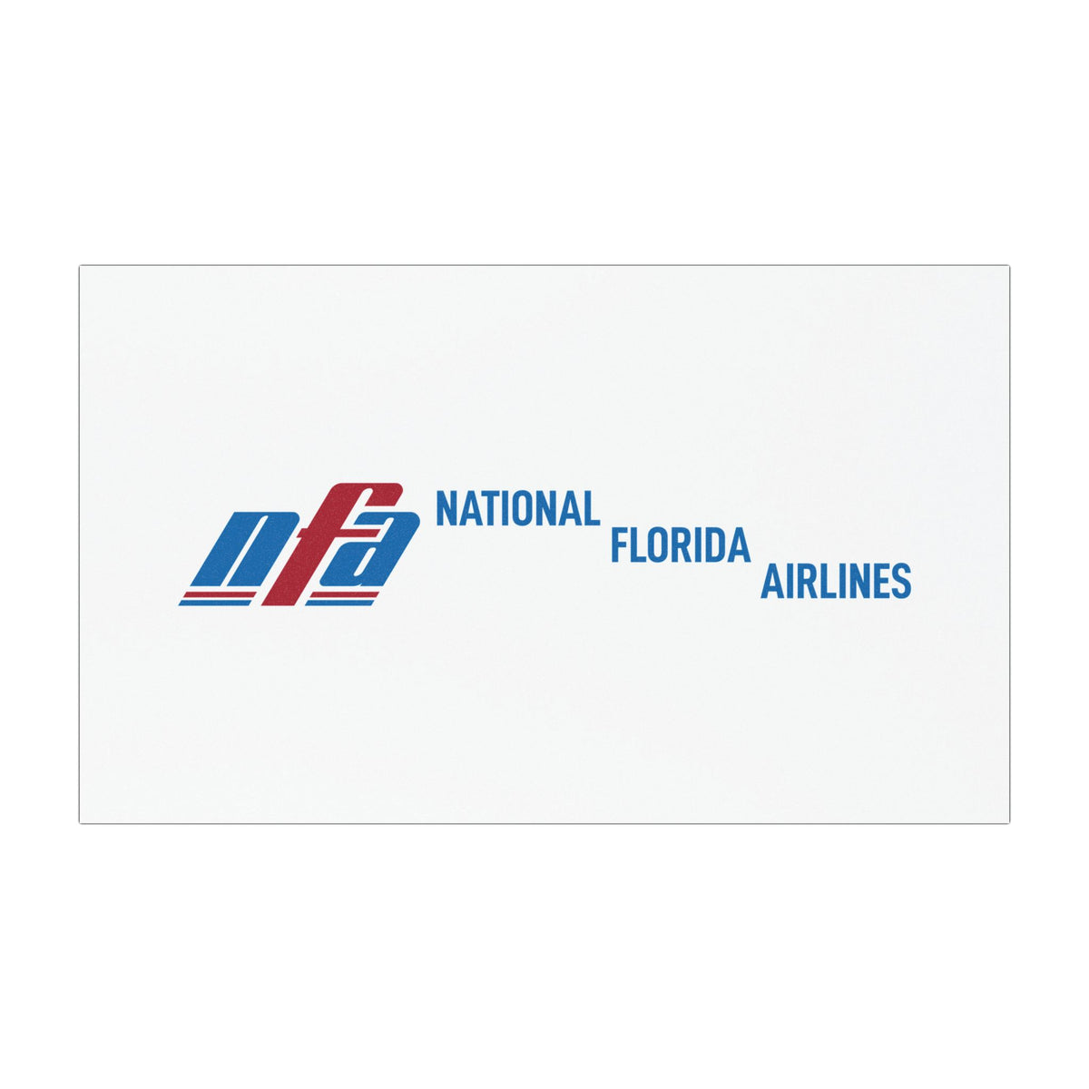 National Florida Airlines Car Magnet