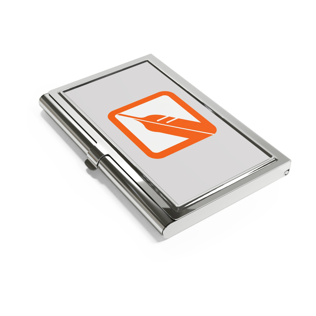 Western Pacific Railroad Metal Business Card Holder