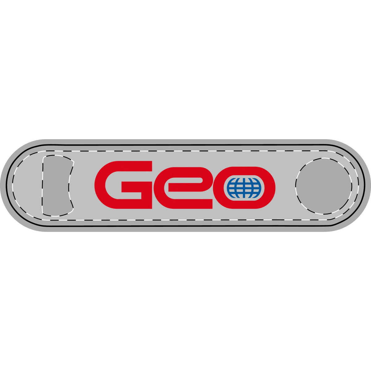 Geo Metal Bottle Opener