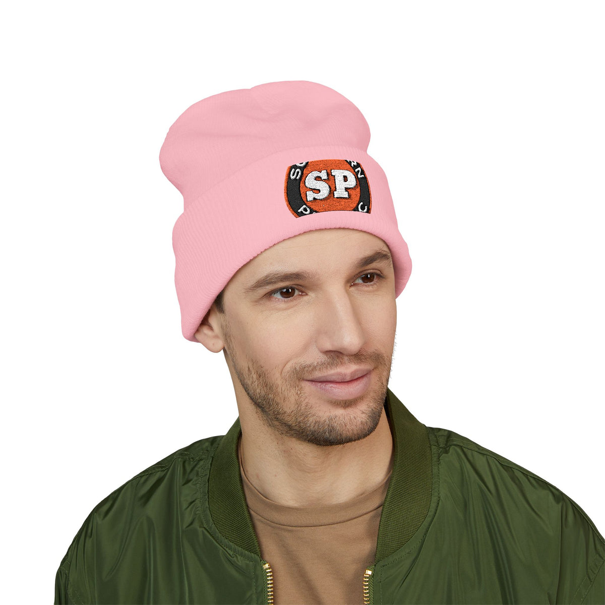 Southern Pacific Railroad Cuffed Beanie