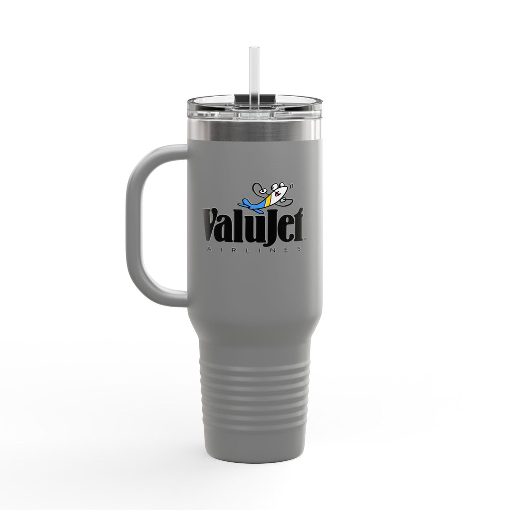ValuJet Airlines 40oz Insulated Travel Mug Stainless Tumbler