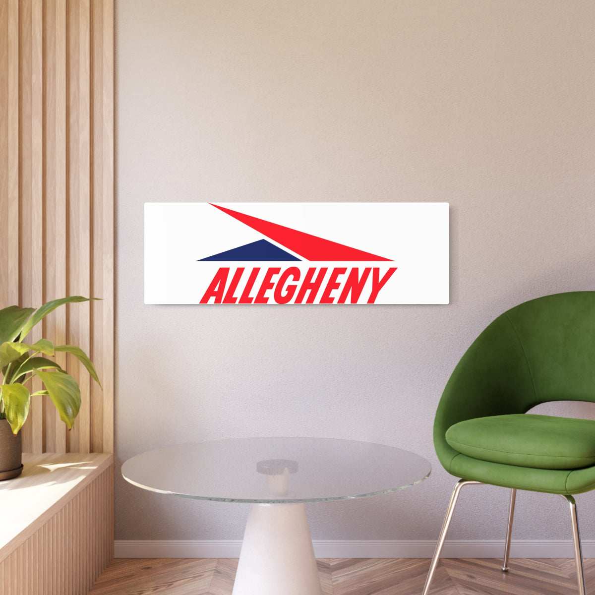 Allegheny Airlines Metal Sign