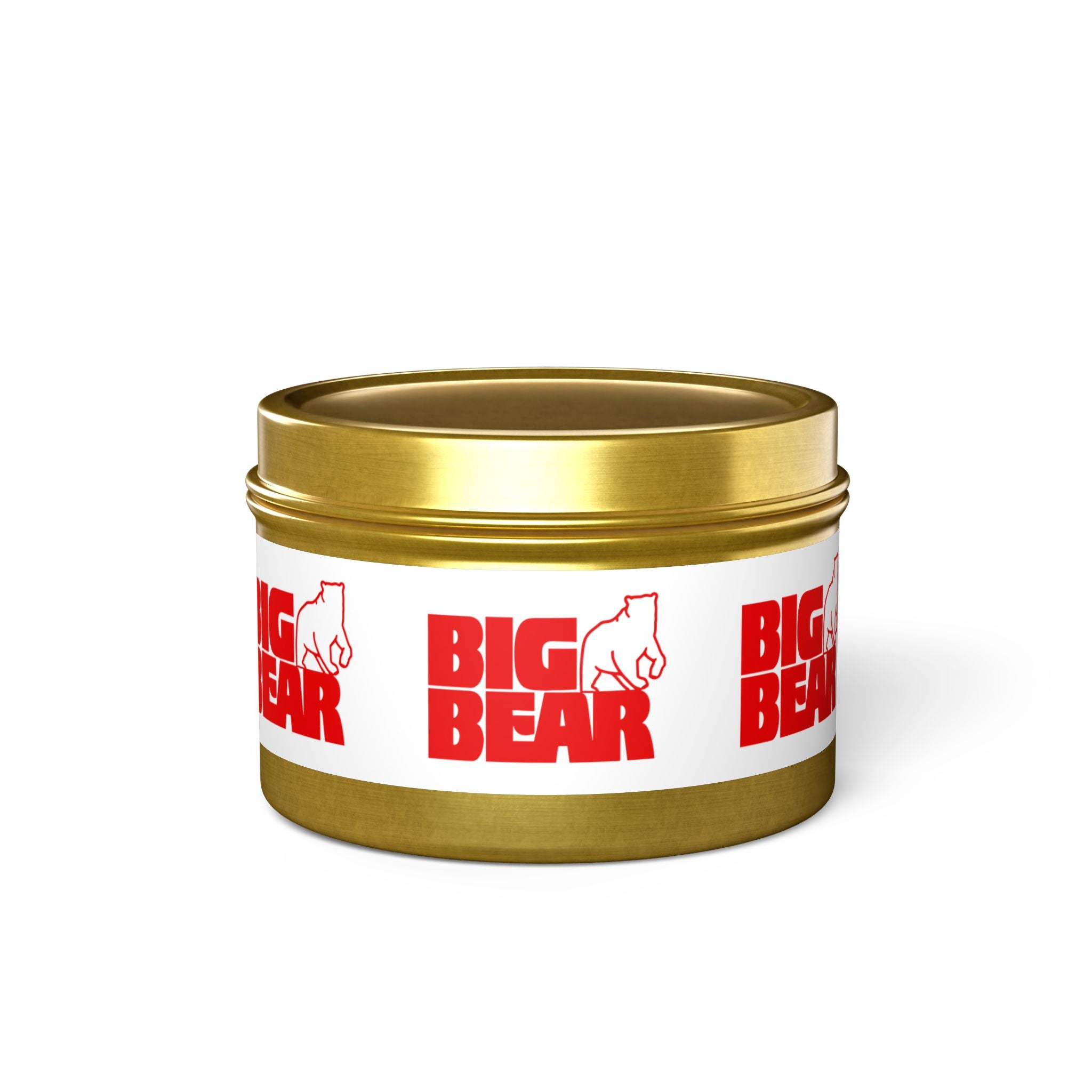 Big Bear Stores Tin Candle