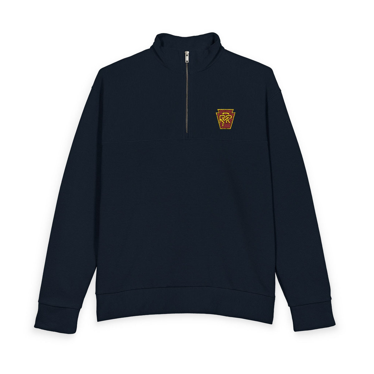 Pennsylvania Railroad Heavy Knit Quarter-Zip Sweatshirt