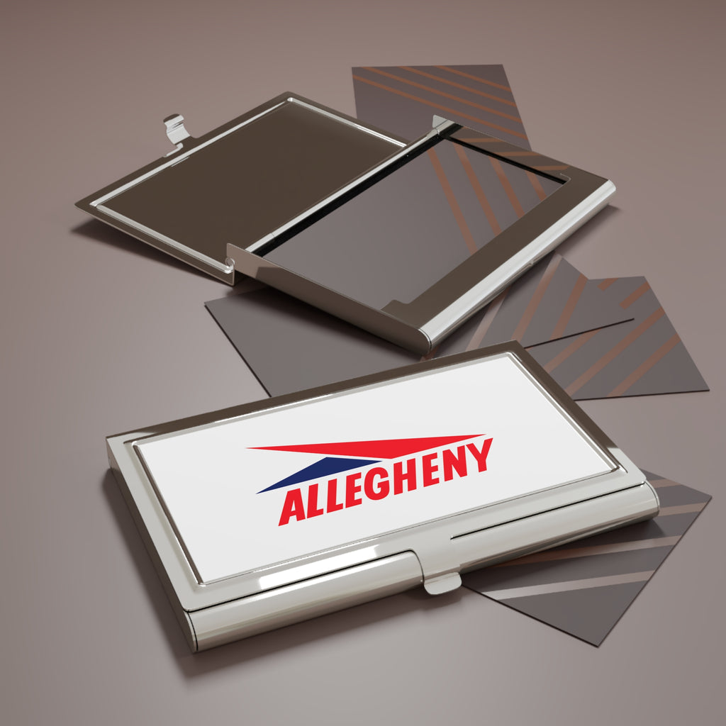 Allegheny Airlines Metal Business Card Holder