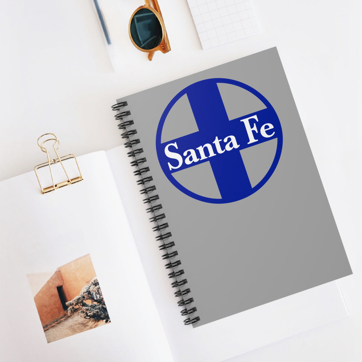 Atchison Topeka and Santa Fe Railway Spiral Notebook