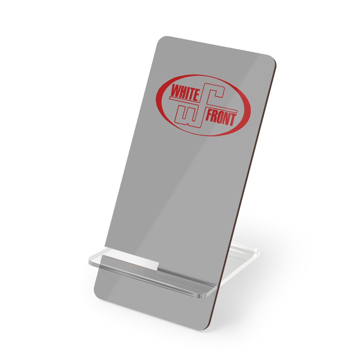 White Front Foldable Mobile Phone Display Stand