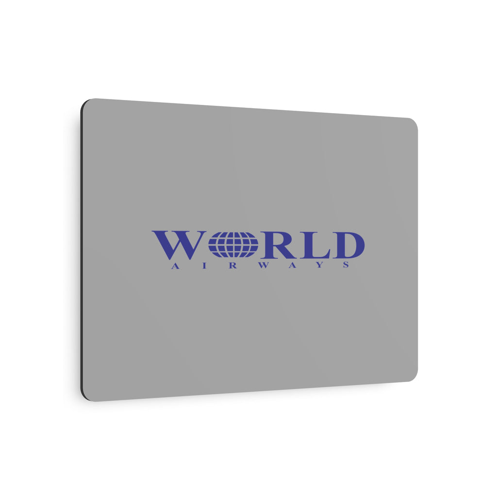 World Airways Metal Sign