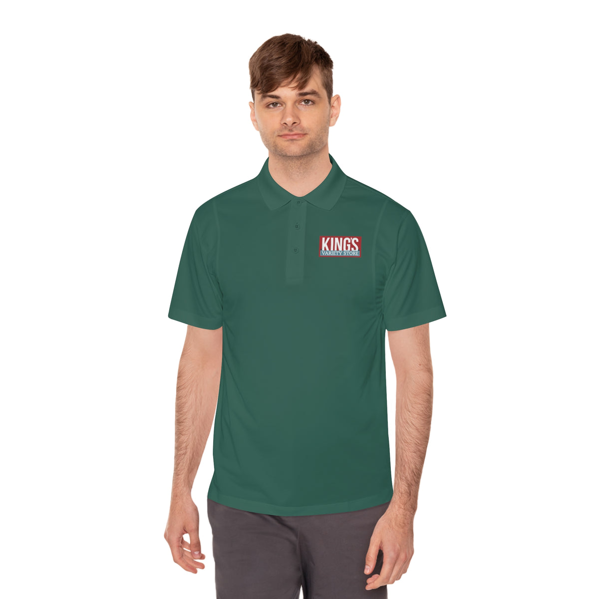 King's Variety Store Men's Sport Polo Shirt