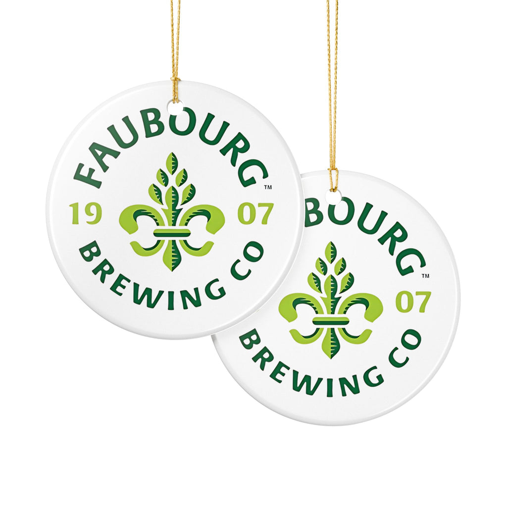 Faubourg Brewing Ceramic Ornament