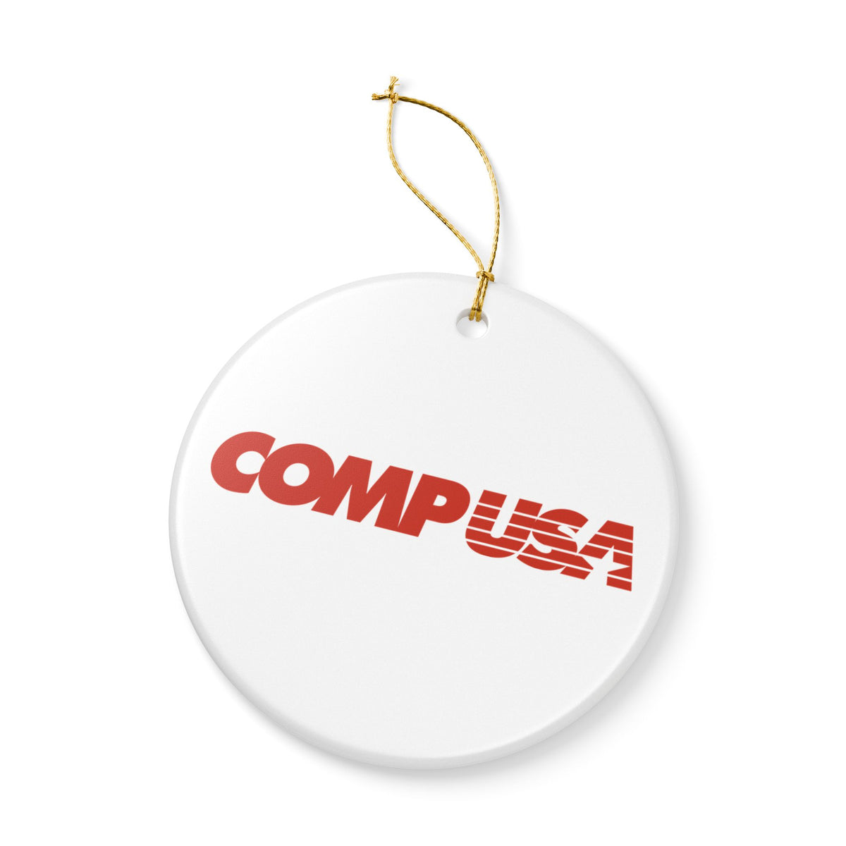 CompUSA Ceramic Ornament