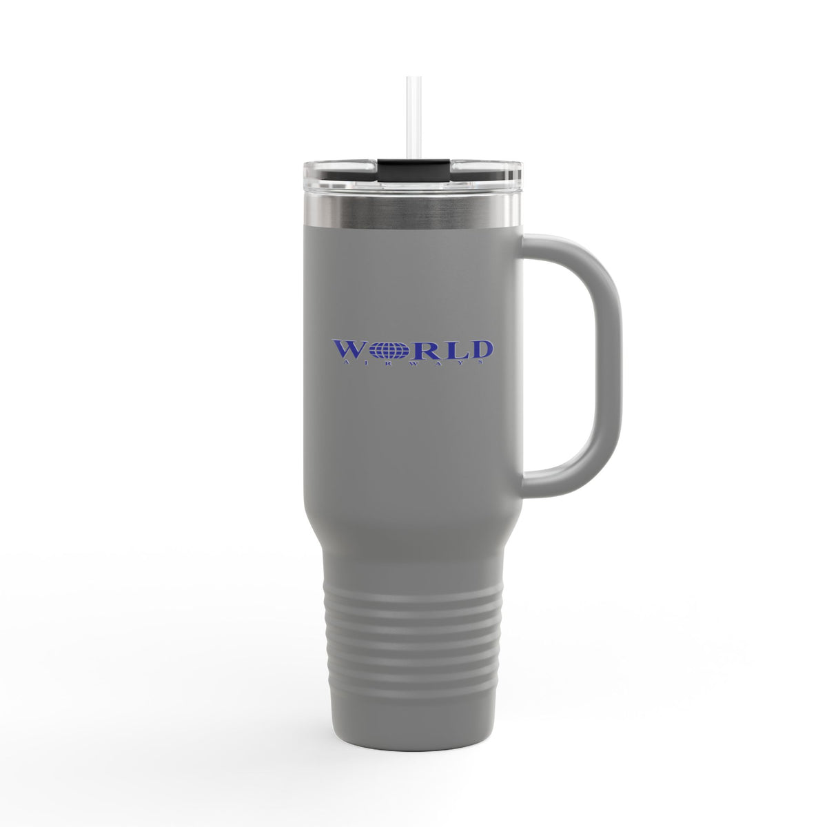 World Airways 40oz Insulated Travel Mug Stainless Tumbler