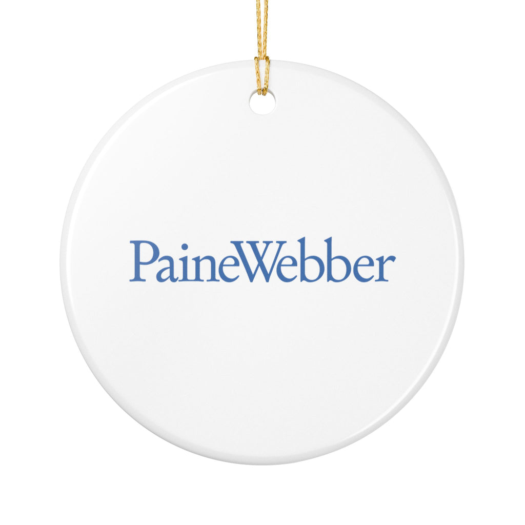 PaineWebber Ceramic Ornament