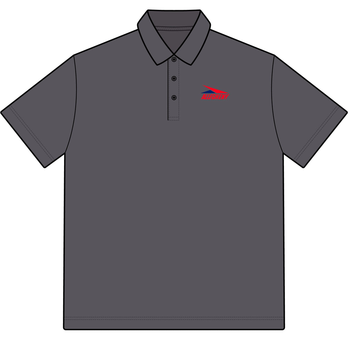 Allegheny Airlines Cotton Polo Shirt