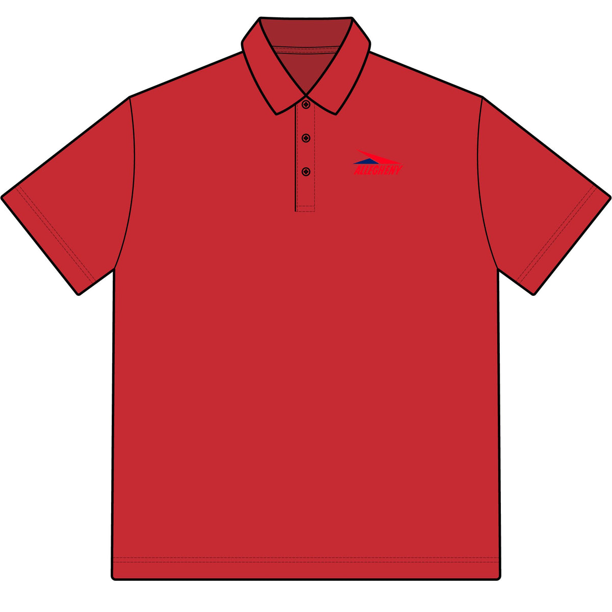Allegheny Airlines Cotton Polo Shirt