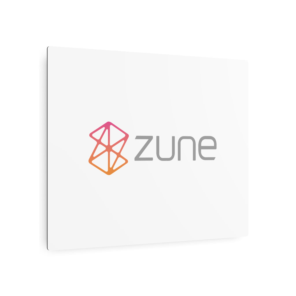 Zune Metal Sign