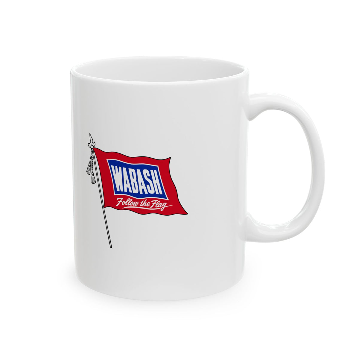Wabash Railroad Ceramic Coffee Mug