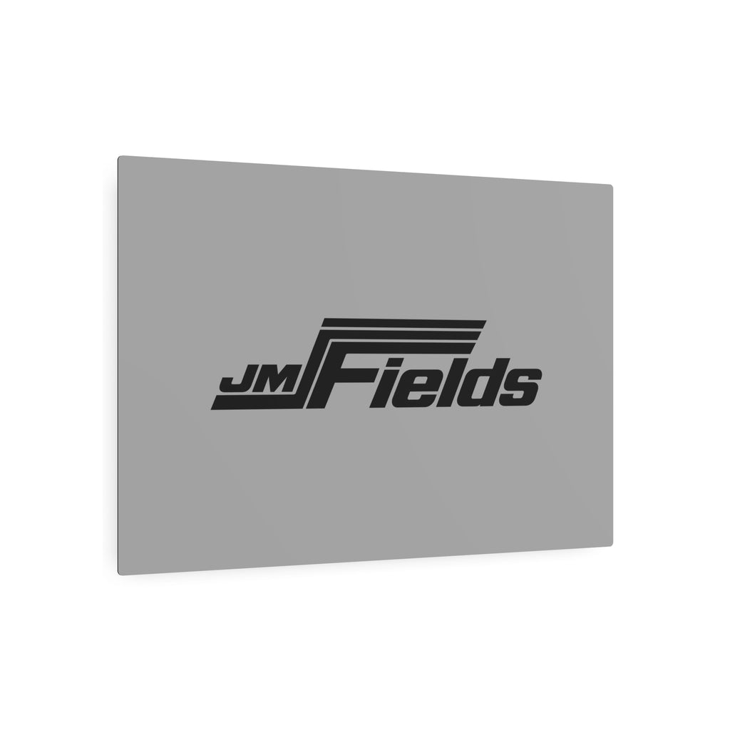 J.M. Fields Metal Sign