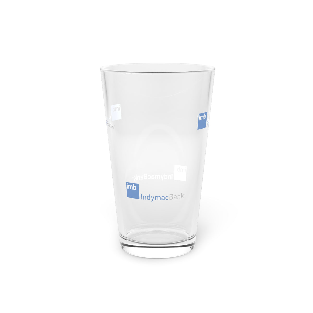 IndyMac Bank 16oz Pint Glass