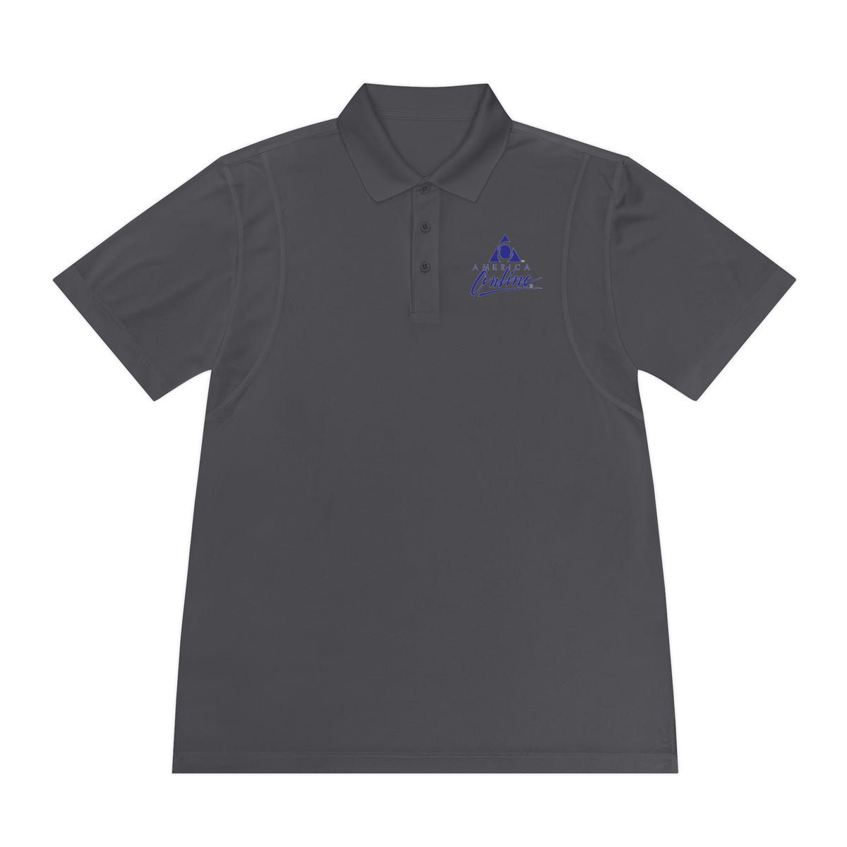 America Online (AOL) Men's Sport Polo Shirt