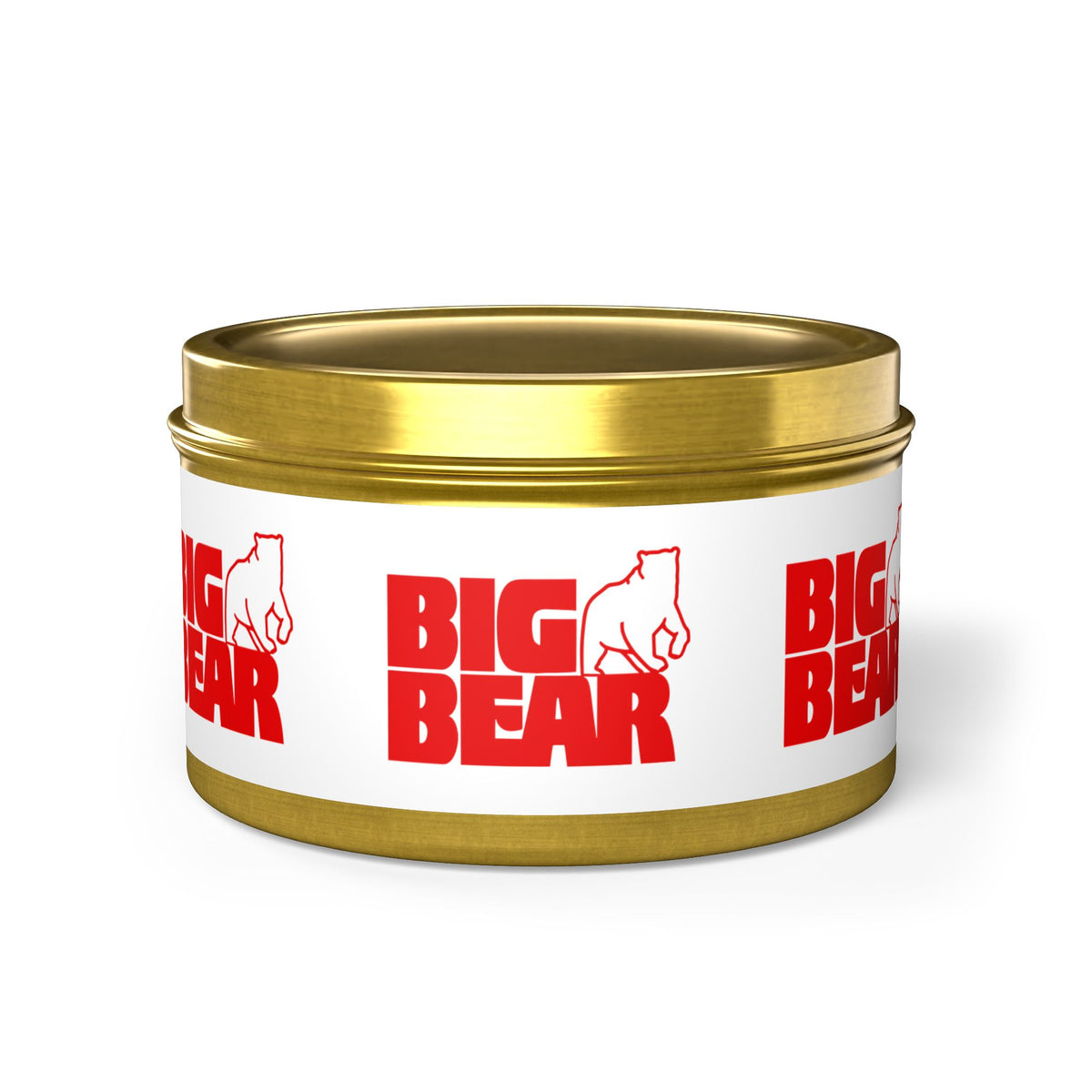 Big Bear Stores Tin Candle
